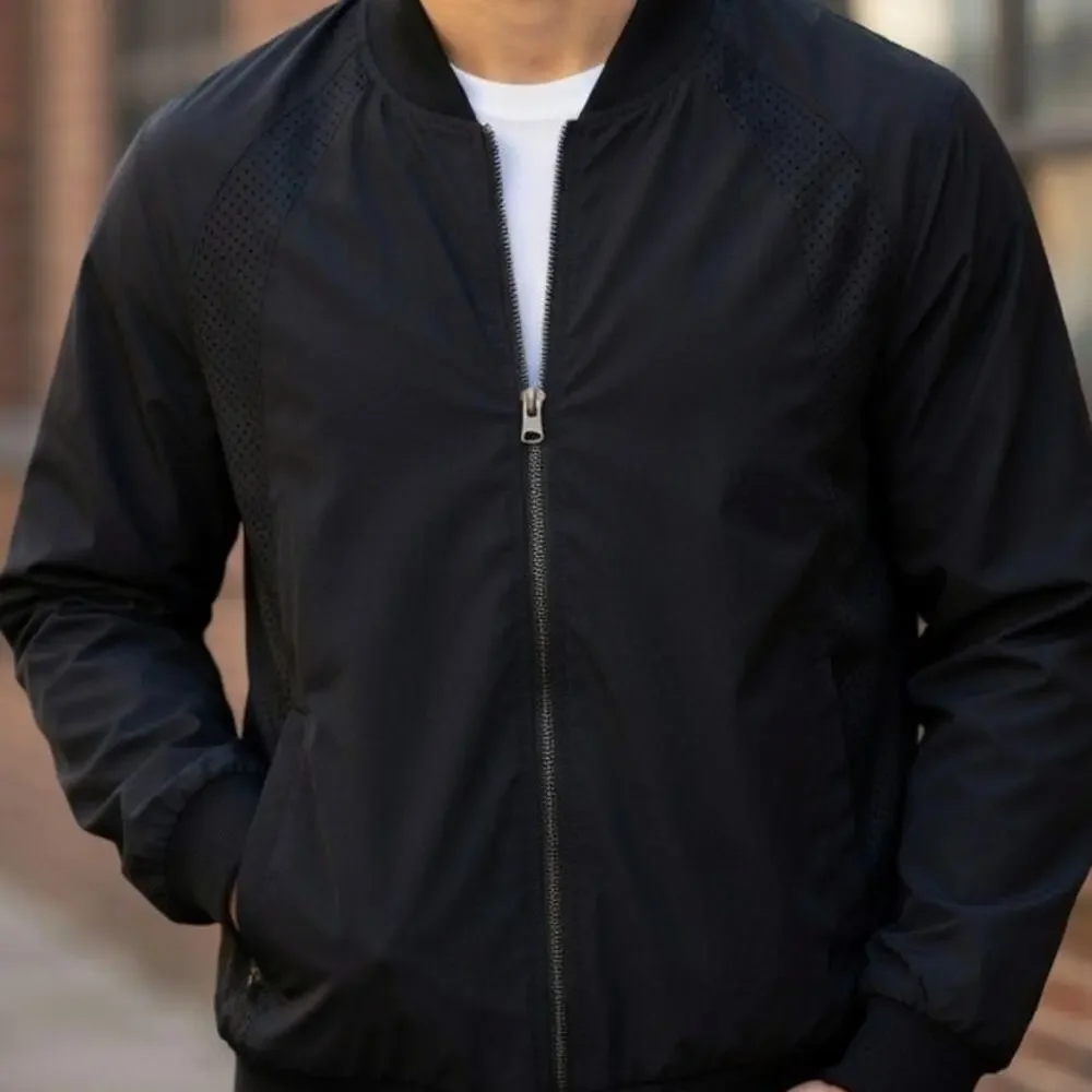 Air Jordan Black Men's Zip up Jacket Small